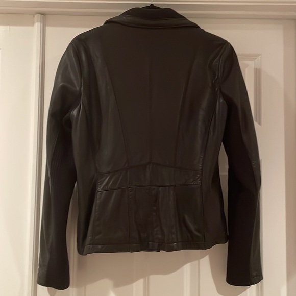 Michael by Michael Kors Leather Jacket - Picture 6 of 6